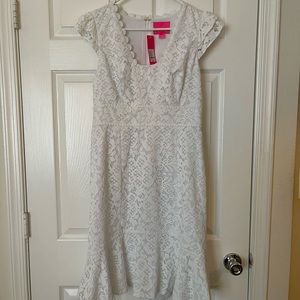 Lilly Pulitzer Size 8 White Dress